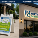 Portable Billboard Signs vs Permanent Signs: Which Is Better for Your Business